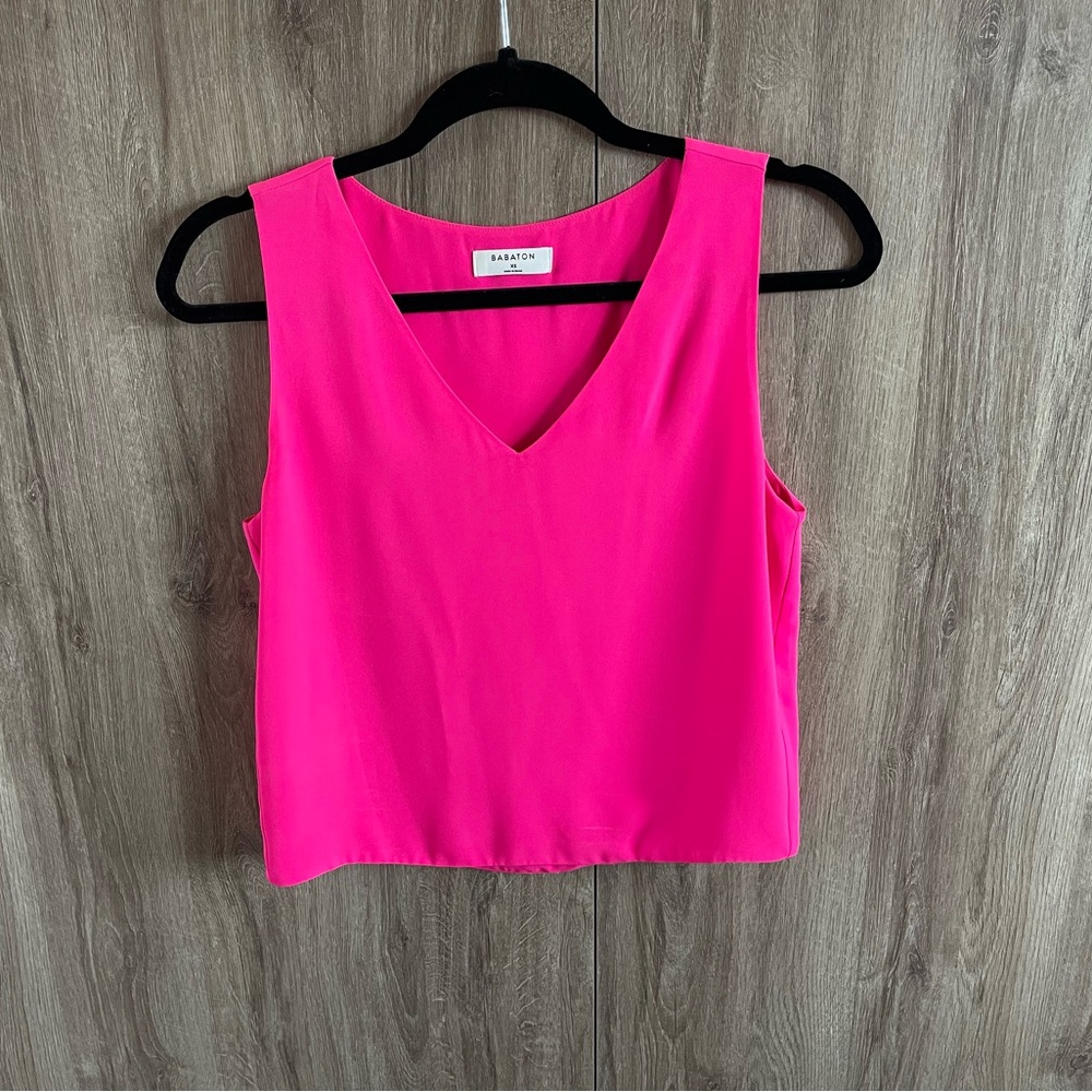 Babaton Vivid Pink Tank Top